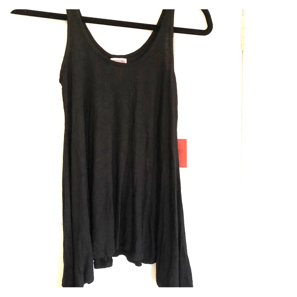 Loose black tank